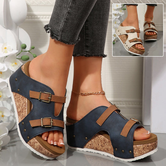 Chaussures d’été élégantes à bride réglable