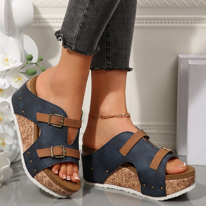 Chaussures d’été élégantes à bride réglable